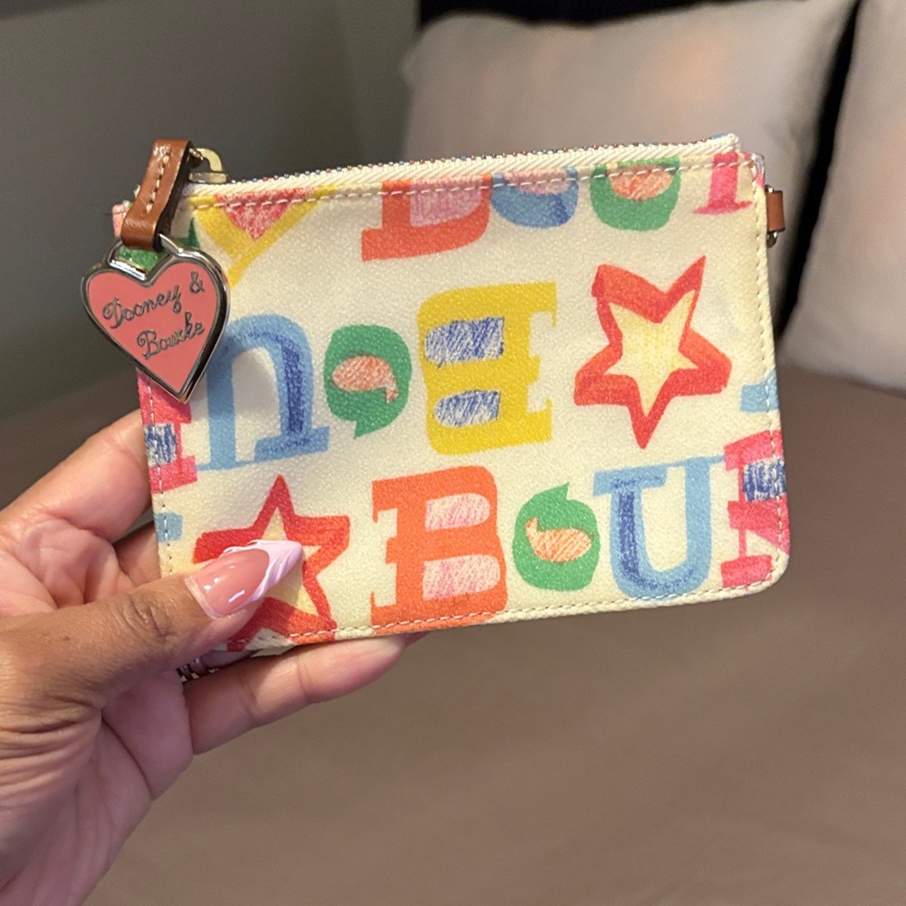Dooney & Bourke Multicolor Zip Pouch
